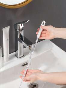 1/2pcs Drain Hair Remover Cleaning Tool, Sink And Pipe Cleaner - Multicolor - View 2