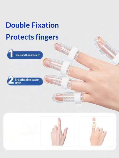 1 pieza Corrector de dedo curvado | Férula para dedos, dedos en martillo, apto para uso diario, soporte