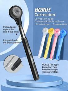 1pc Pen-Style Correction Tape, Large Capacity, Smooth, Suitable For Students, Office & Learning Supplies - Correction Tape - View 1
