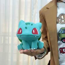 pokemon 宝可梦3D青蛙种子摆件，可爱桌面装饰，适用于多种场景，创意礼物，热门收藏品 - 彩色 - 查看 1
