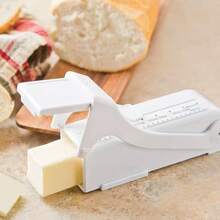 Cortador de mantequilla ajustable, cortador de mantequilla, caja de mantequilla, cuchillo de mantequilla, cortador de mantequilla para hornear, cortador de queso - Ver 2