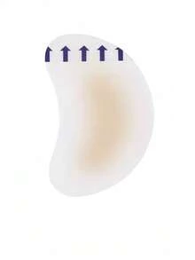 4 Pcs Multi-Functional Hydrogel Heel Protectors, Suitable For High Heels, Essential Foot Care, Soft Heel Cushions, Waterproof Pads - A-Skin Color - View 9