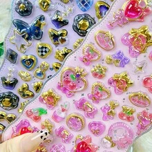 Bộ sticker dập nổi 3D hình hoạt hình dễ thương kiểu Nhật Bản mới năm 2026, thích hợp cho việc tự làm đồ thủ công sáng tạo. - Three Seas Classic Four Mixed - Xem 6
