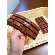 1pc Slow Rebound Chocolate Scented Squeeze Toy - Realistic Food Sensory Stress Relief Toy, Suitable For Adults, TPR Material, Cute Chocolate Collectible, Birthday Party Small Gift And Surprise Gift, Sensory Toy, Stress Relief Toy, Party Favor Bag Filler, Taba Squisy, Travel Toy - 彩色 - 查看 7