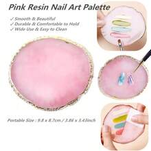 Bộ 9 cọ vẽ móng nghệ thuật - 1 bảng pha màu resin - 5 bút chấm móng nghệ thuật - 3 cọ vẽ móng nghệ thuật - Bảng pha sơn móng tay, bút chấm hai đầu, bút kẻ viền móng, cọ vẽ móng. - Nhiều màu - Xem 6