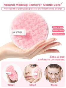 Bộ dụng cụ trang điểm 20 món bao gồm: 7 bộ cọ trang điểm + 1 túi đựng mỹ phẩm và đồ trang điểm đa năng có khóa kéo chống thấm nước + 2 bông mút trang điểm + 2 bông mút trang điểm mini + 2 bông phấn phủ dạng đệm khí + 2 bông phấn phủ hình tam giác + 2 bông phấn phủ dạng đệm khí mini + 2 bông mút tẩy trang - Hồng - Xem 5