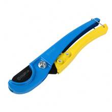 CILIA 1个PVC管材切割器，塑料管材切割器，重型水管剪刀，带安全锁 - PVC切割器 - 查看 4