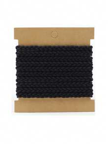 (10 chiếc/thẻ) Dây buộc tóc bện nhiều màu, phù hợp cho cả nam và nữ, dùng để buộc tóc đuôi ngựa, dây chun buộc tóc, dây buộc tóc chống trượt, phụ kiện tóc bền chắc, độ đàn hồi cao, dây buộc tóc thắt nút. - Nhiều màu - Xem 4