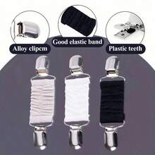 Bộ 1/2/3/4/5/6 chiếc kẹp nịt eo mới, kẹp nịt eo co giãn để thắt chặt váy, áo khoác, cổ áo, áo sơ mi, nịt eo sau lưng cho nữ. - Nhiều màu - Xem 4