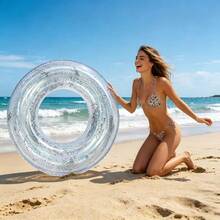 60# Thickened PVC Inflatable Swim Ring With Sequin Cartoon Design, Armpit Swim Ring, Lifebuoy, Summer Beach Swimming Pool Party Water Sports Swim Ring - Inflatable Swimming Ring - View 7