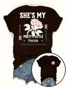 Women T-Shirts - Black - View 1