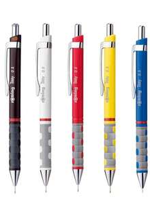 1pc Rotring Red Ring Mechanical Pencil, HB Black With Eraser, Professional Student Drawing Sketching Pencil, Suitable For Students, Office Back To School Reward - 1pc Red and White Mechanical Pencil - View 5