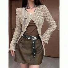 Women Belts - Black - View 3