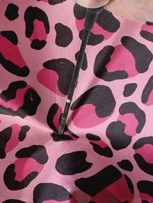 1个动物纹印花洗衣篮，48*38厘米大容量浴室脏衣服袜子玩具收纳篮 - 彩色 - 查看 6