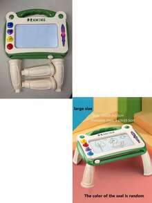 Children's Drawing Toys, Sports Aesthetic Toys, Children's Scribble Drawing Board, Magnetic Scribble Board, Drawing Board, Writing Board, Children's Painting Board, Reusable Magic Drawing Board, Learning & Educational Toys For Boys And Girls (This Product Contains Various Patterns, Shipped Randomly, Some Accessory Colors Are Randomly Distributed, And There May Be Slight Measurement Errors Due To Manual Measurement) - Multicolor - View 10