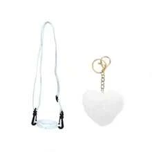 Bộ 3 phụ kiện bình nước - Dây đeo bình nước co giãn có thể điều chỉnh, mặt dây chuyền hình trái tim thời trang, phụ kiện bình nước di động và phong cách, tương thích với , thích hợp cho du lịch, leo núi và các hoạt động thể thao ngoài trời. - Nhiều màu - Xem 11