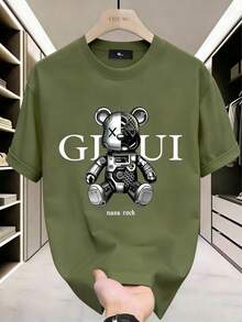 GucciS Modern Elegant And Timeless Classic USA-Shirt-LeeS/DiorSSNew Casual-Shirts Men And WomenUnisex Casual-Shirts - 軍綠色 - 查看 10