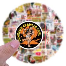 110Pcs Dungeon Crawler Carl Aesthetic Stickers Dungeon Crawler Carl ...
