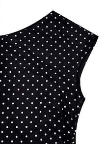 Women's Sleeveless Off Shoulder Beach Camisole Top - Black - View 7