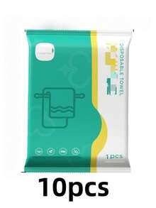 20/10/5/1 chiếc khăn tắm dùng một lần, khăn nén, khăn mặt bằng cotton dày, đồ dùng du lịch khách sạn, khăn du lịch xách tay đóng gói riêng lẻ - trắng - Xem 16