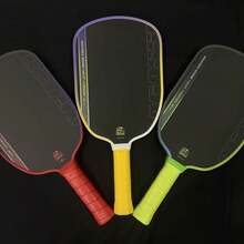 Agassi Pro T700 Carbon Fiber Pickleball Paddle With 16mm Polypropylene Honeycomb Core, Soft Texture Suitable For Professional Matches - Green - View 5