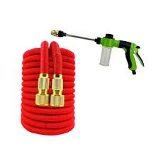 1根可伸缩柔性软管，高压防爆水龙头便携式花园软管 - B - 查看 9