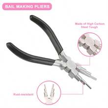 Bộ 1/2 kìm cong, kìm làm trang sức 6 trong 1, kìm làm trang sức chính xác - Dụng cụ uốn và tạo hình cho các dự án thủ công DIY và sửa chữa nhà cửa. - Bộ kìm làm đồ trang sức - Xem 4