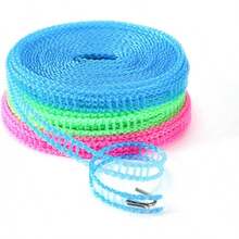 Heavy Duty Nylon Clothesline 3Pcs 5m, Windproof Camping Drying Rope For Travel Home - 3 Pack - View 9