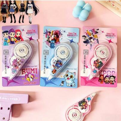 Hasbro 1支全新修正带，高品质遮瑕膏，无缝贴合，持久耐用，大容量，静音，适合学生使用，考试必备