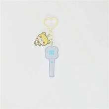 Hearts2Hearts创意迷你亚克力钥匙扣吊坠，H2H风格包包挂饰 - 彩色 - 查看 8