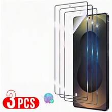 3片装高清钢化玻璃屏幕保护膜,兼容三星Galaxy S24/S24 Plus/S24 Ultra、S25/S25 Plus/S25 Ultra、S26/S26 Plus/S26 Ultra、A56、A16、A36、A17、A26、A57、S25 FE、A07。防摔、防刮、防水、易于安装,手机保护膜。 - 無色 - 查看 12