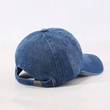 Mũ lưỡi trai unisex điều chỉnh được, có thêu họa tiết, phù hợp cho trang phục thường ngày, mùa hè, đi biển. - A - Xem 5