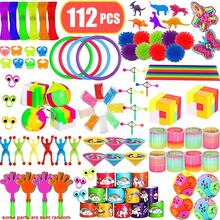 70件装派对礼品袋填充物，益智玩具套装，圣诞节礼物，教室批发，宝箱嘉年华奖品，皮纳塔填充物 - 黃色 - 查看 12