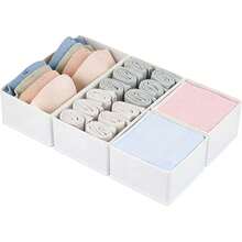 4pcs Drawer Storage Boxes, Wardrobe Organizer Bags, Shallow Drawer Dividers, Suitable For Baby Room Clothing, Socks, Underwear, Ties And Other Items - Multicolor - View 10