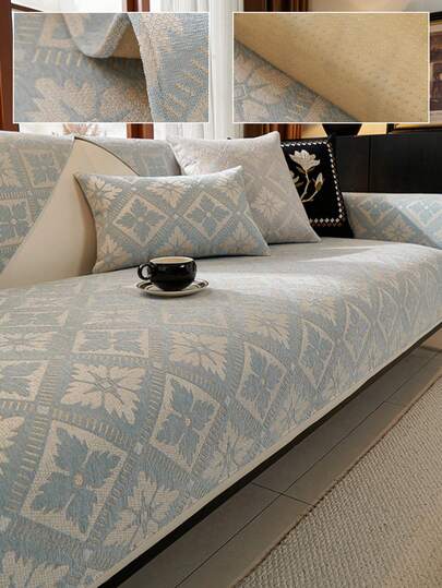 1 chiếc đệm sofa kiểu Pháp, sử dụng được quanh năm, đệm sofa vải nhung hiện đại mới, thân thiện với thú cưng, có thể giặt máy, phù hợp với sofa đơn hoặc nhiều chỗ ngồi, thích hợp cho phòng khách, phòng ngủ, nhà ở, văn phòng.