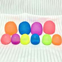1 món đồ chơi bóp cơ mềm dẻo trong suốt giúp giảm căng thẳng, độ đàn hồi chậm, quà tặng sinh nhật/Lễ Phục Sinh/Tân thành lập trường. - Nhiều màu - Xem 10