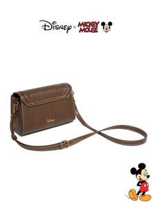 Disney 女士新款复古米奇老鼠高端迷你方包 - 通勤、单肩、斜挎皆宜，尽显奢华小众风格 - 彩色 - 查看 5