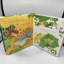 Foldable Pop-Up Dinosaur Theme Learning Materials | Made Of Cardboard, Foldable Inner Pages, Family Reading, English Learning, Cognitive Enlightenment, Language Development, Halloween, Christmas, Early Education, Vivid And Interesting Illustrations, Science Education - Multicolor - View 8