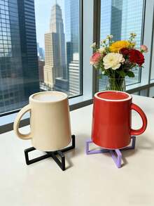 1/3pcs Detachable Water Cup Drying Rack, Cup Storage Rack, Drying Rack, Easy And Quick Assembly, Can Be Disassembled And Stored When Not In Use, With Fast Ventilation System, Compatible With Various Water Bottles, Mugs And Wine Glasses, Perfect For Kitchen, Office And Travel Use, Practical Tool For Daily Life - View 3