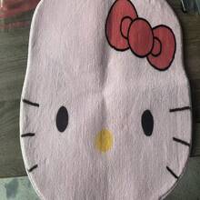 SANRIO 1 tấm thảm chùi chân hình mặt mèo siêu lớn 50-60cm, thảm sợi nhỏ siêu thấm hút cho phòng tắm, phòng ngủ, lối vào, có thể giặt máy (Lưu ý: Do ánh sáng, màu sắc của sản phẩm có thể hơi khác so với ảnh, người cầu toàn vui lòng không mua) - kt - Xem 15