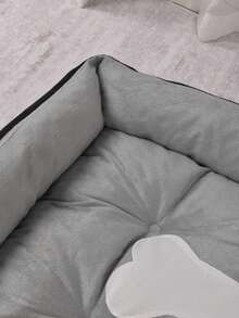 2pcs Pet Bed Pad + Pet Blanket, Suitable For Medium & Small Pets, Pet Sleep Mat, Holiday Pet Gift - Camel - View 6