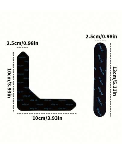 Bộ 12/24 miếng lót thảm chống trượt - Hai mặt, tự dính và có thể giặt được, thích hợp cho sàn gỗ, phòng ngủ và sử dụng trong nhà.