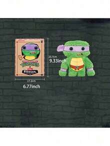 Spin Master Spin Master Muñeco de peluche de Fuggler, la serie de monstruos con dientes graciosos de la Tortuga Ninja, lindo y divertido - Multicolor - Ver 10