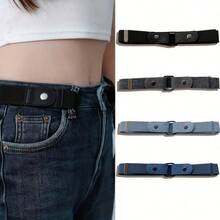 Equipped With An Elastic Waistband Set With Hidden Stretch Belts, Suitable For Casual And Formal Wear, The Vintage Style Is Ideal For Women's Daily Commuting, Birthdays, Thanksgiving, Valentine's Day, Mother's Day, Graduation Ceremonies, Parties, And Festivals, Making It A Perfect Gift Choice. - 黑色 - 查看 2