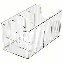 Boîte de rangement pour maquillage en acrylique empilable - Boîte de rangement multi-compartiments pour soins de la peau et masques de beauté, support cosmétique vertical pour bouteilles de sérum, d'essence et de lotion - Grande capacité pour salle de bain, commode et coiffeuse - Excellent cadeau pour maman, amis pour anniversaire, mariage et fêtes - Multicolore - Voir 10