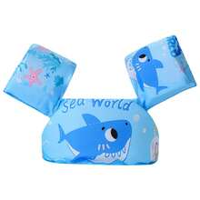 1pc New Inflatable Life Jacket - Swimming Arm Bands - Floating Ring - Swimming Ring - Cartoon Water Wings - Foam Buoyancy Vest - Summer Swimming Arm Bands (Random Water Ball Color) - Multicolor - View 14