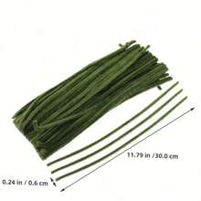 100pcs/300pcs Creative Felt Strips, Multi-Color Options, Dense & Thick, Won't Fall Off Easily. DIY Craft Material, Bouquet Making Accessory, Fluffy & Soft. Suitable For Creative DIY Projects And Home Decor. Versatile Use, Can Be Crafted Into Various Shapes, Great For Gift Making. Soft & Fluffy - Multicolor - View 2