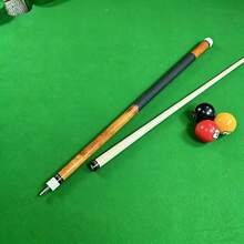 57.48 Inch 13mm Tip 19.5 Oz Professional 2-Piece Maple Pool Cue, Well-Balanced, Smooth Shooting, Suitable For American 9-Ball And Snooker Tournaments - Multicolor - View 7