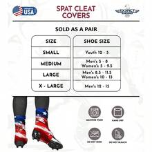 Spats Cleat Covers For Baseball Soccer Hockey Keep Laces Tied Clean 100 Neoprene Black White Lightweight Durable Fit All Sizes - FLAME + X-large - View 9