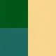 Amarillo dorado + verde